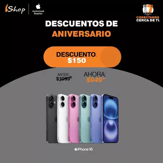 Catálogo iShop | Descuentos  | 2026-09-18T00:00:00.000Z - 2026-09-20T00:00:00.000Z