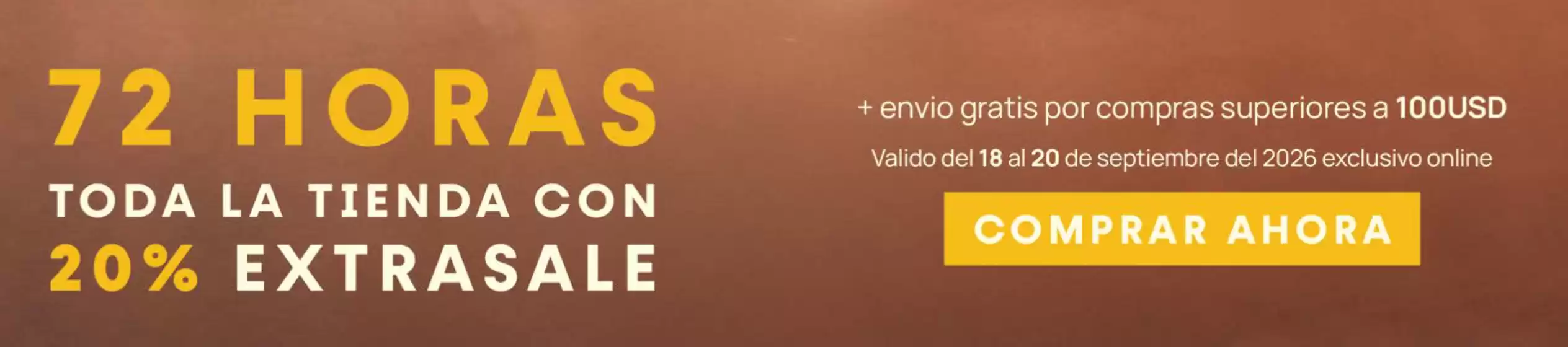 Catálogo Tennis en Quito | 72 horas toda la tienda con 20% extrasale | 2026-09-18T00:00:00.000Z - 2026-09-20T00:00:00.000Z