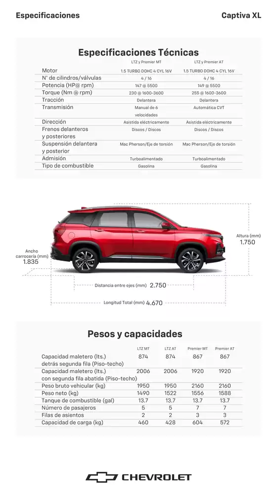 Captiva XL 