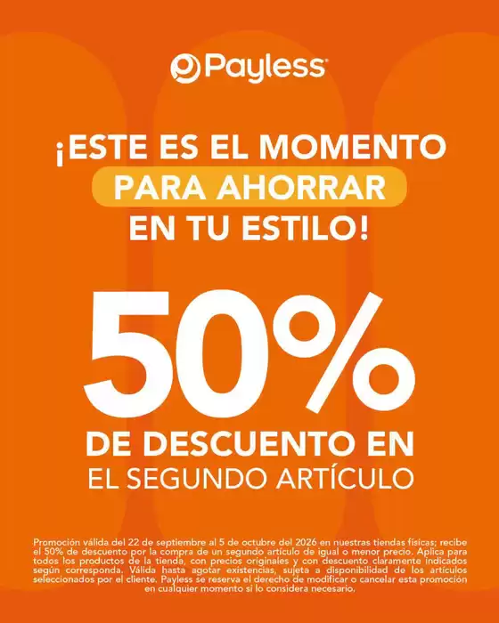 Catálogo Payless en Quito | Este es el momento para ahorrar en tu estilo  | 2026-09-24T00:00:00.000Z - 2026-10-05T00:00:00.000Z