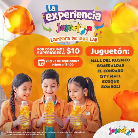 Catálogo Juguetón en Guayaquil | La experiencia Juguetón | 2026-09-24T00:00:00.000Z - 2026-09-27T00:00:00.000Z