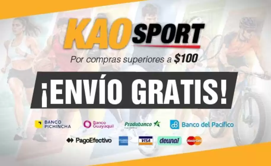 Catálogo Kao Sports Center en San Vicente | Envio gratis  | 2026-09-24T00:00:00.000Z - 2026-10-31T00:00:00.000Z