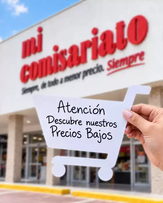 Catálogo Mi Comisariato en Cevallos | Atencion descubre nuestros precios bajos | 2026-09-25T00:00:00.000Z - 2026-10-10T00:00:00.000Z