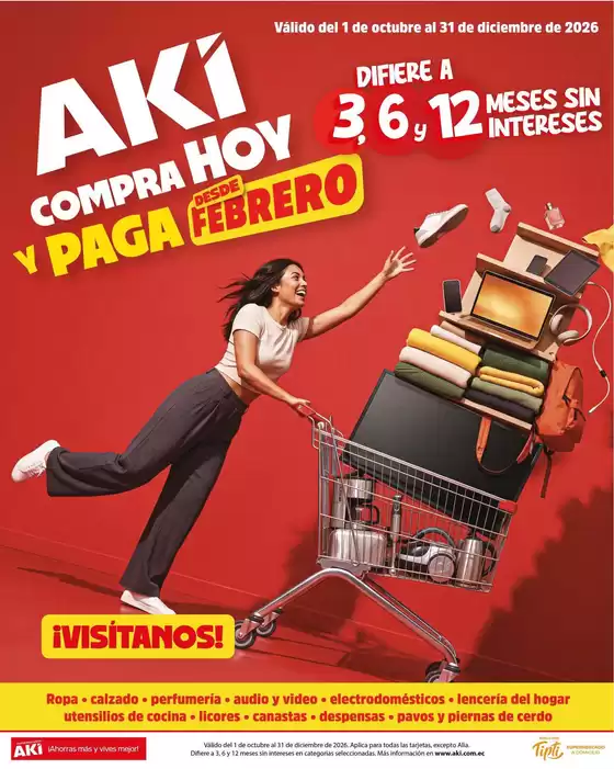 Catálogo Akí en Colimes | Catálogo Akí | 2026-10-01T00:00:00.000Z - 2026-12-31T00:00:00.000Z