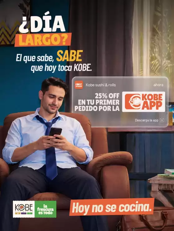 Catálogo Kobe Sushi Express | 25%off en tu primer pedido po la kobe app | 2026-09-25T00:00:00.000Z - 2026-10-24T00:00:00.000Z