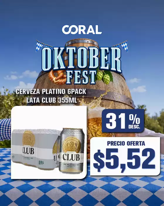 Catálogo Coral Hipermercados | Oktober fest | 2026-09-29T00:00:00.000Z - 2026-10-04T00:00:00.000Z