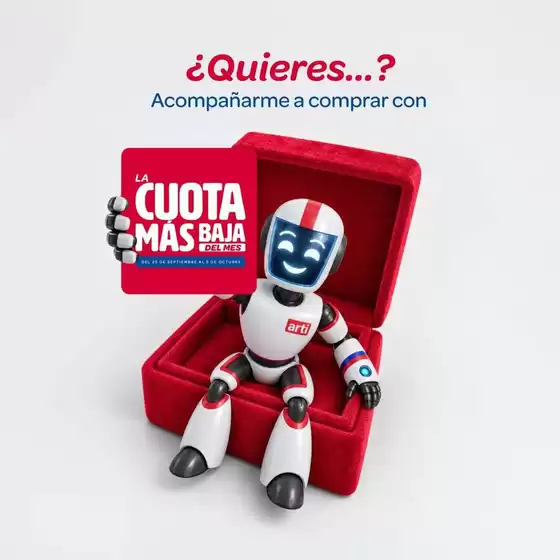 Catálogo Artefacta | Ahorra ahora con nuestras ofertas | 2026-09-25T00:00:00.000Z - 2026-10-05T00:00:00.000Z