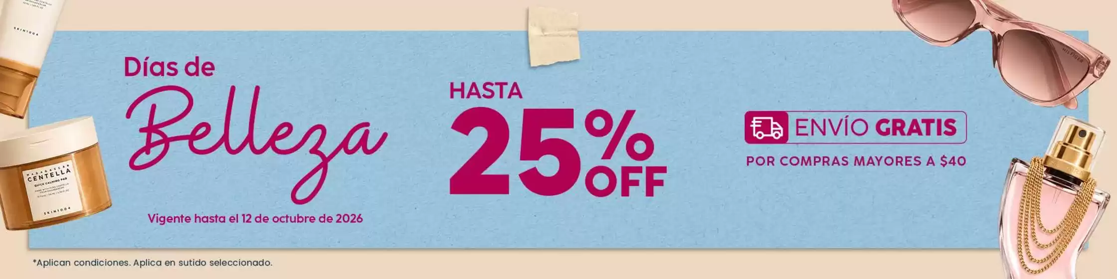 Catálogo Marcimex | Dias de belleza | 2026-09-30T00:00:00.000Z - 2026-10-12T00:00:00.000Z