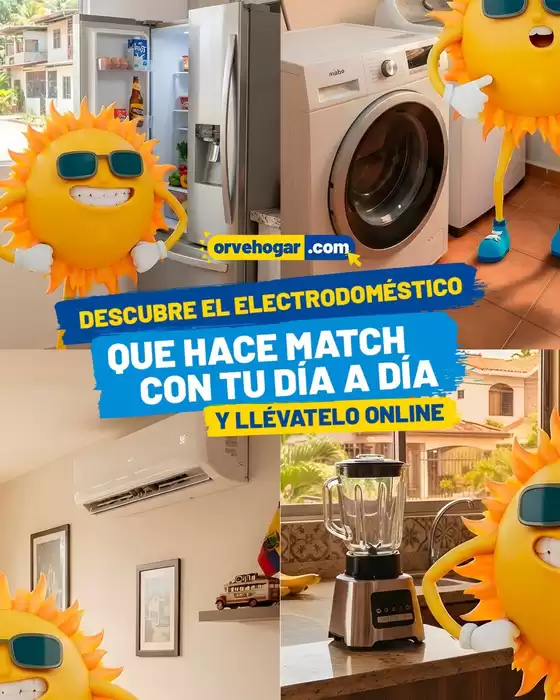 Catálogo Orve Hogar | Que hace match con tu dia a dia y llevatelo0 online | 2026-09-30T00:00:00.000Z - 2026-10-18T00:00:00.000Z
