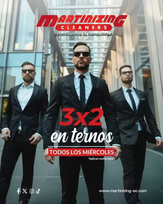 Catálogo Martinizing Dry Cleaning | 3x2 ternos todos los miercoles | 2026-09-30T00:00:00.000Z - 2026-10-28T00:00:00.000Z