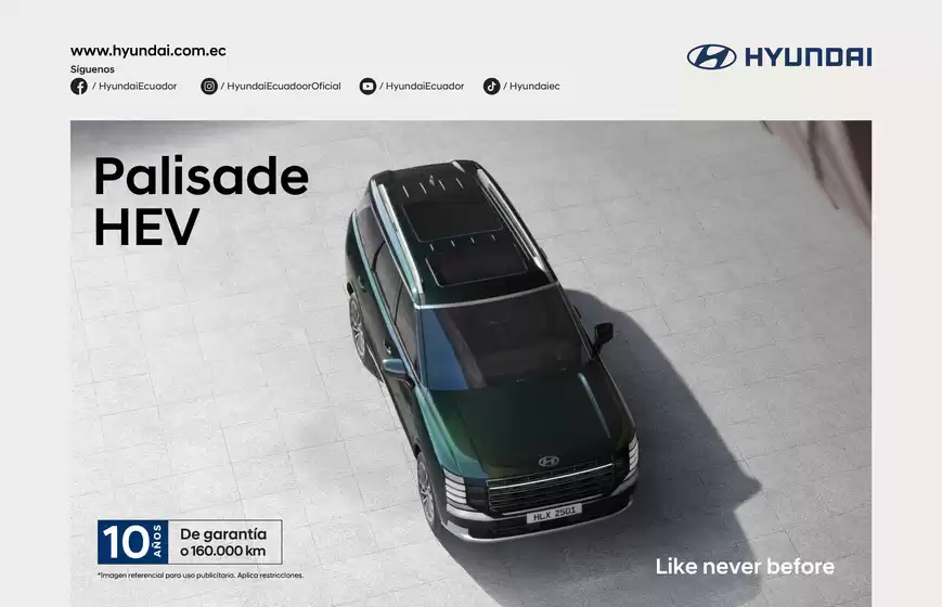 Catálogo Hyundai en Quito | Excelente oferta para cazadores de gangas | 2026-10-01T00:00:00.000Z - 2026-10-15T00:00:00.000Z