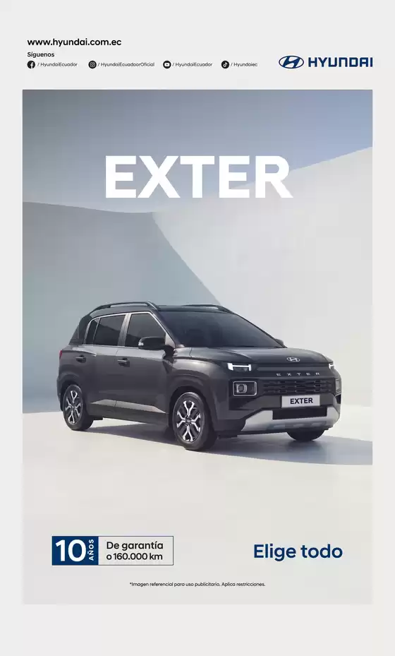Catálogo Hyundai en Quito | Ofertas para cazadores de gangas | 2026-10-01T00:00:00.000Z - 2026-10-15T00:00:00.000Z