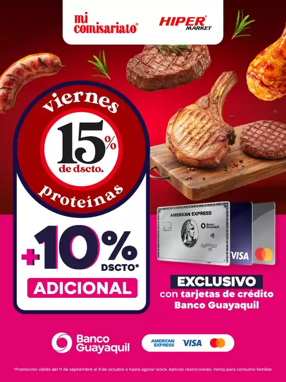 Catálogo Mi Comisariato en Conocoto | Viernes 15%de dscto | 2026-10-02T00:00:00.000Z - 2026-10-09T00:00:00.000Z