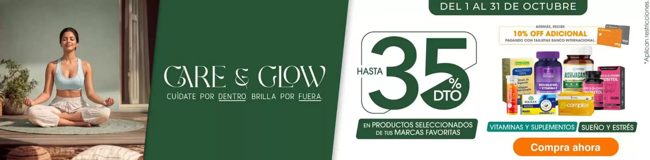 Catálogo Fybeca en Babahoyo | Care & Glow | 2026-10-02T00:00:00.000Z - 2026-10-31T00:00:00.000Z