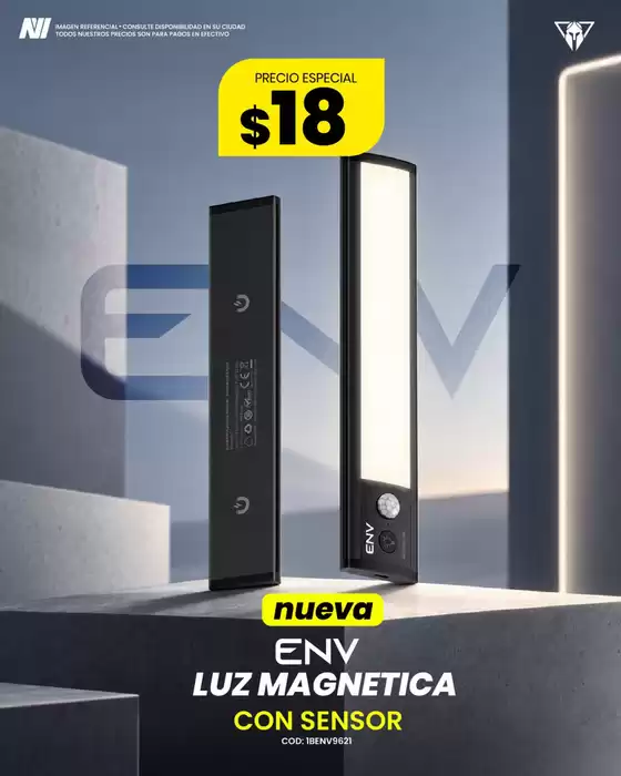 Catálogo Novicompu en Conocoto | Nueva env luz magnetica | 2026-10-02T00:00:00.000Z - 2026-10-18T00:00:00.000Z