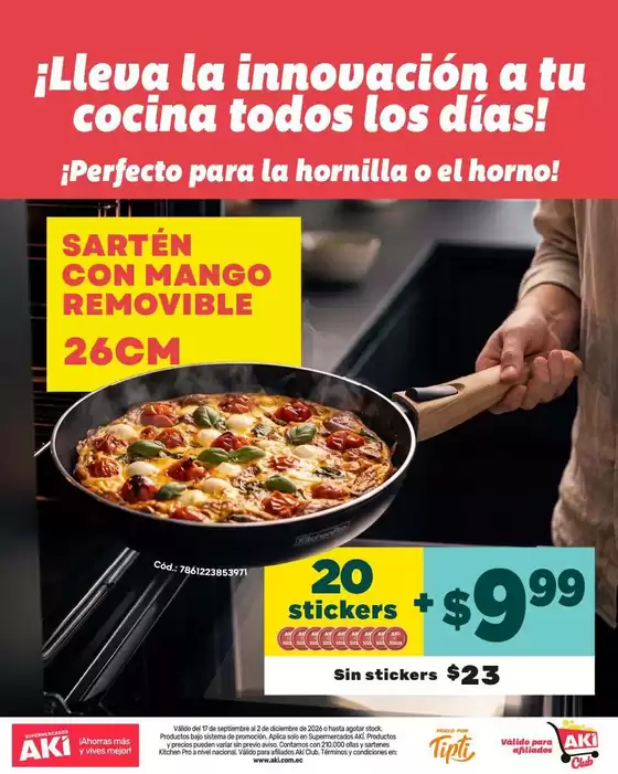 Catálogo Akí en Puerto Quito | Catálogo Akí | 2026-09-17T00:00:00.000Z - 2026-12-02T00:00:00.000Z