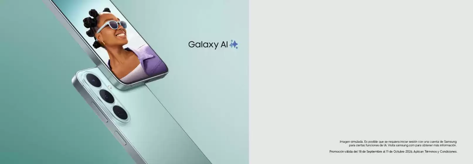 Catálogo Samsung | Galaxy AI | 2026-10-05T00:00:00.000Z - 2026-10-11T00:00:00.000Z