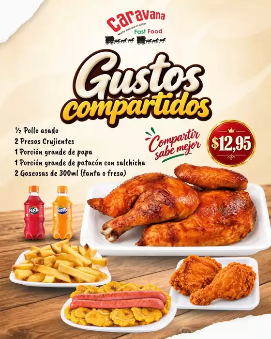 Catálogo Caravana Fast Food en Playas, Ecuador | Gustos compartidos | 2026-10-06T00:00:00.000Z - 2026-10-31T00:00:00.000Z