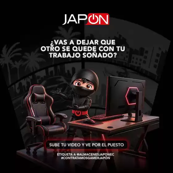 Catálogo Almacenes Japón | Nuestras mejores ofertas para ti | 2026-10-08T00:00:00.000Z - 2026-10-22T00:00:00.000Z