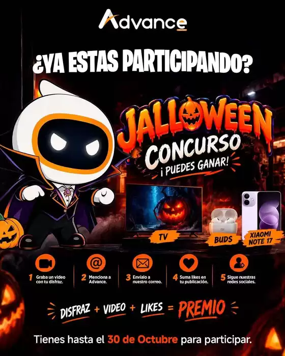 Catálogo Advance | Ofertas especiales para ti | 2026-10-12T00:00:00.000Z - 2026-10-30T00:00:00.000Z