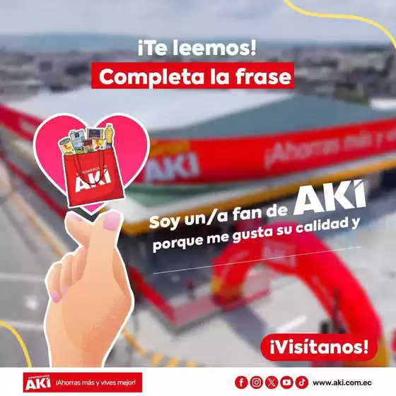 Catálogo Akí | Ofertas y promociones actuales | 2026-10-14T00:00:00.000Z - 2026-10-28T00:00:00.000Z