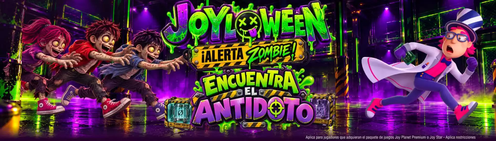 Catálogo Mr. Joy | Encuentra el antidoto | 2026-10-19T00:00:00.000Z - 2026-10-31T00:00:00.000Z