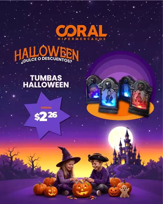 Catálogo Coral Hipermercados en Otavalo | Ofertas principales para todos los cazadores de gangas | 2026-10-19T00:00:00.000Z - 2026-11-02T00:00:00.000Z