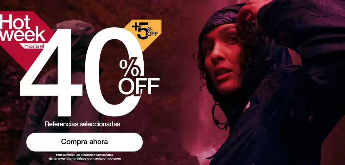 Catálogo The North Face en Zamora | Hot week hasta el 40%off | 2026-10-21T00:00:00.000Z - 2026-10-25T00:00:00.000Z