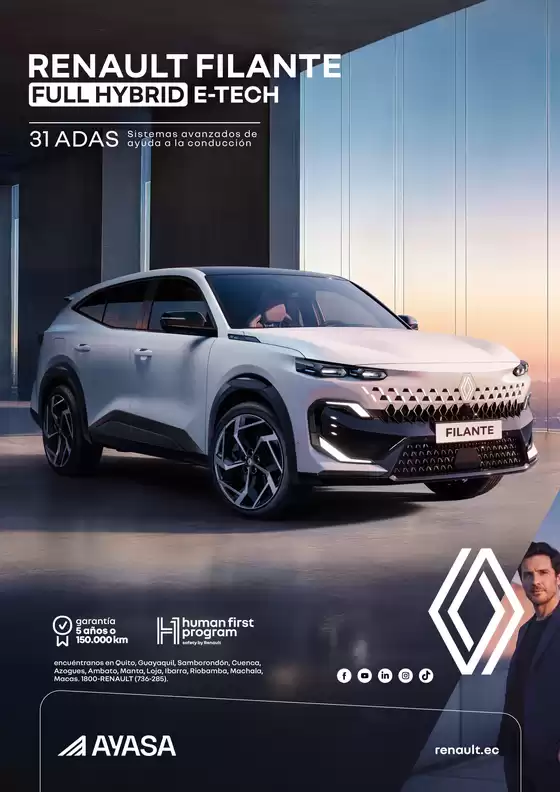 Catálogo Renault en Tarifa | Ficha técnica filante | 2026-10-21T00:00:00.000Z - 2026-11-04T00:00:00.000Z