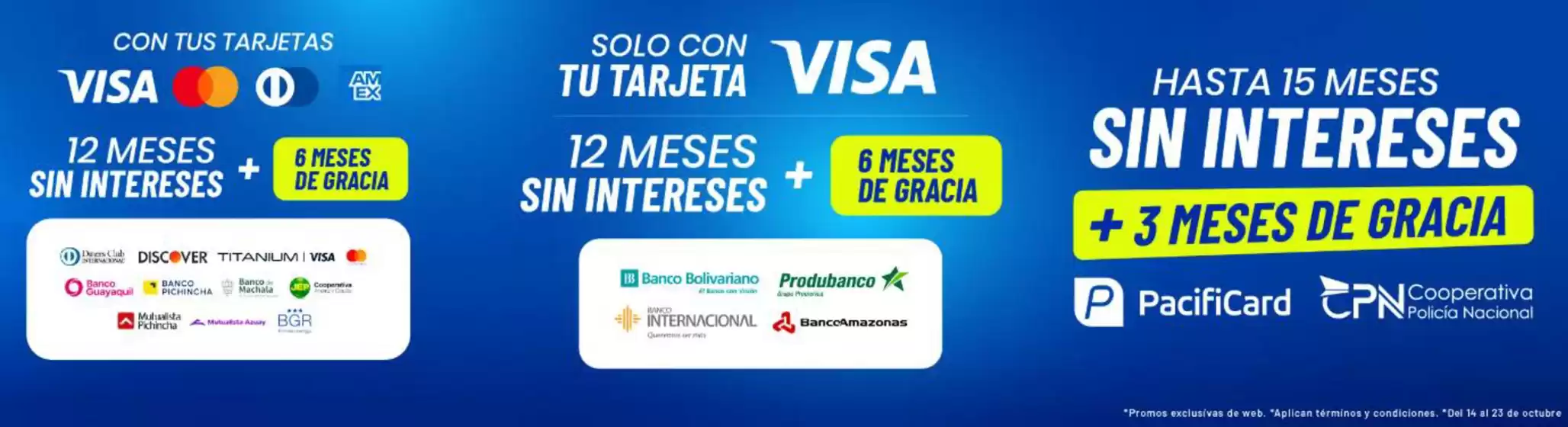 Catálogo Comandato | Solo con tu tarjeta visa | 2026-10-23T00:00:00.000Z - 2026-10-23T00:00:00.000Z
