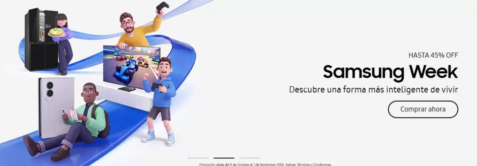 Catálogo Samsung en Charapotó | Samsung week | 2026-10-23T00:00:00.000Z - 2026-11-01T00:00:00.000Z