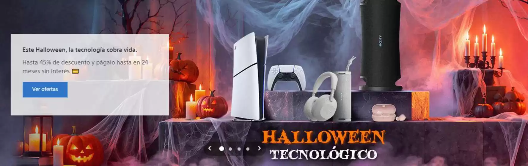 Catálogo Sony en Charapotó | Halloween tecnologico | 2026-10-23T00:00:00.000Z - 2026-10-31T00:00:00.000Z