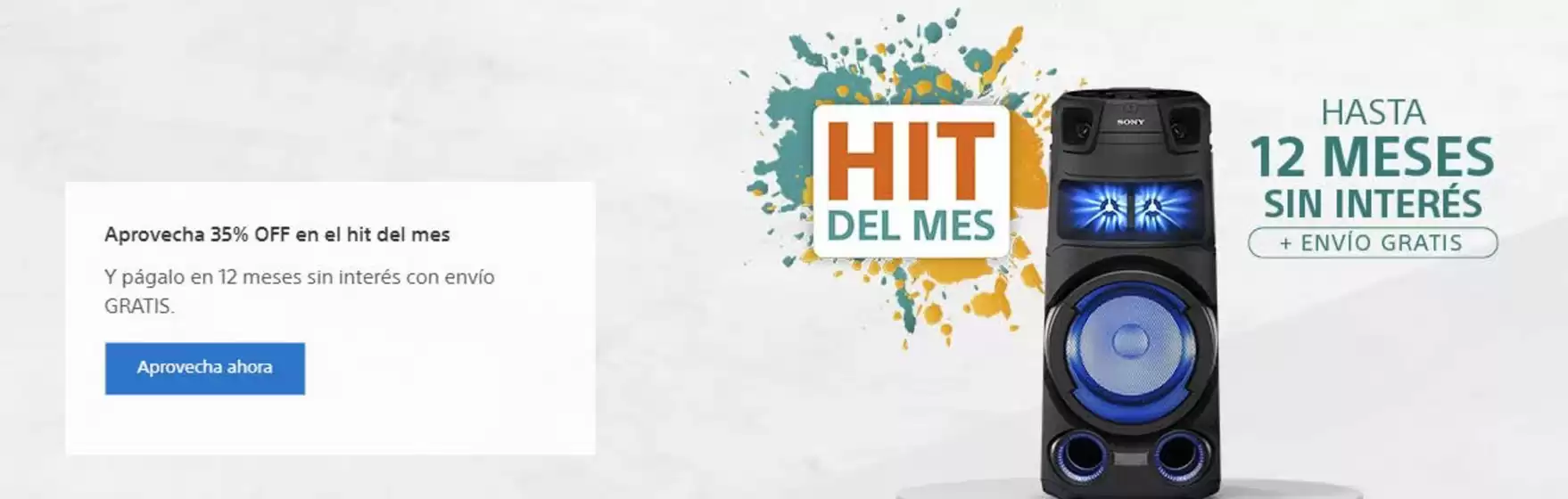 Catálogo Sony en Charapotó | Hit del Mes | 2026-10-23T00:00:00.000Z - 2026-10-31T00:00:00.000Z