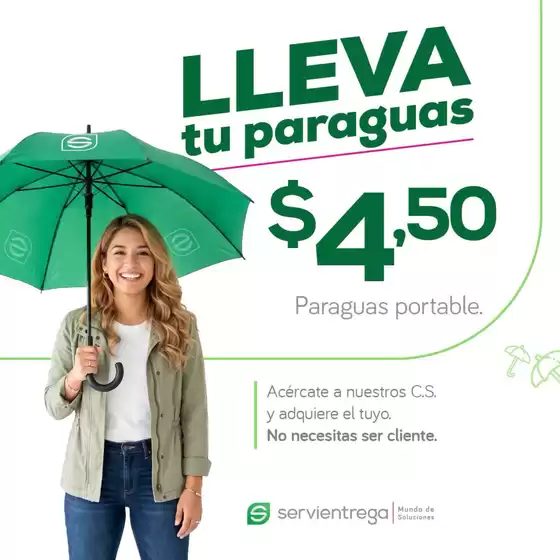 Catálogo Servientrega | Lleva tu paraguas  | 2026-10-23T00:00:00.000Z - 2026-11-23T00:00:00.000Z