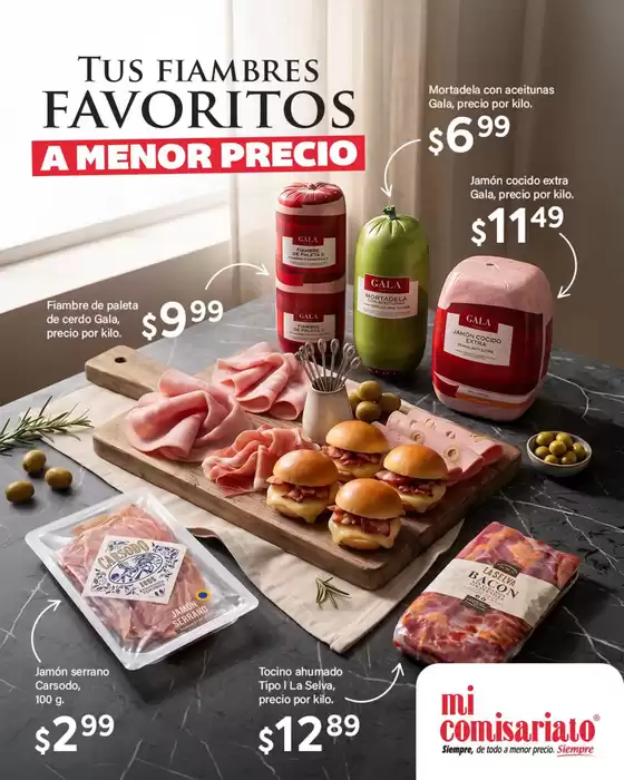Catálogo Mi Comisariato en Latacunga | Tus fiambres favoritos a menor precio  | 2026-10-26T00:00:00.000Z - 2026-11-14T00:00:00.000Z
