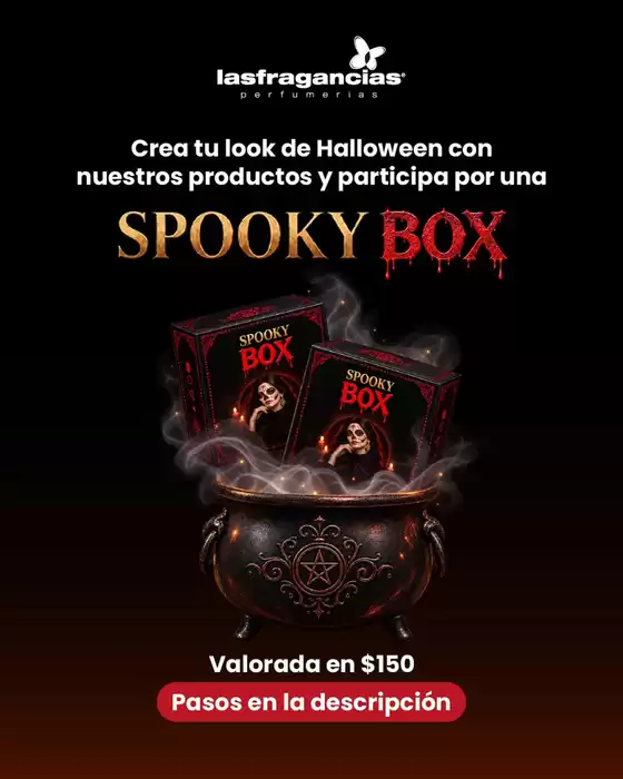 Catálogo Las Fragancias | Spooky Box | 2026-10-26T00:00:00.000Z - 2026-10-31T00:00:00.000Z