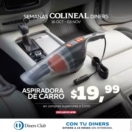 Catálogo Colineal | Semanas colineal diners | 2026-10-26T00:00:00.000Z - 2026-11-03T00:00:00.000Z