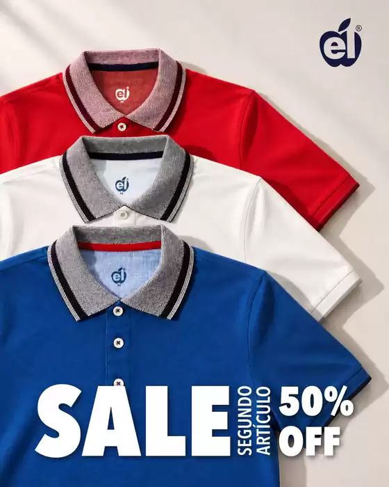 Catálogo Camisas Él | Sale segundo articulo 50%Off | 2026-10-26T00:00:00.000Z - 2026-11-14T00:00:00.000Z