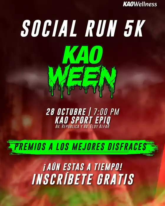 Catálogo Kao Sports Center en Balzar | Kao Ween | 2026-10-28T00:00:00.000Z - 2026-10-28T00:00:00.000Z