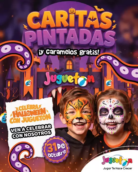 Catálogo Juguetón | Caritas pintadas  | 2026-10-28T00:00:00.000Z - 2026-10-31T00:00:00.000Z