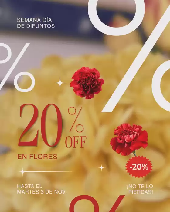 Catálogo Diarca en Pichincha | 20% Off en flores  | 2026-10-30T00:00:00.000Z - 2026-11-03T00:00:00.000Z