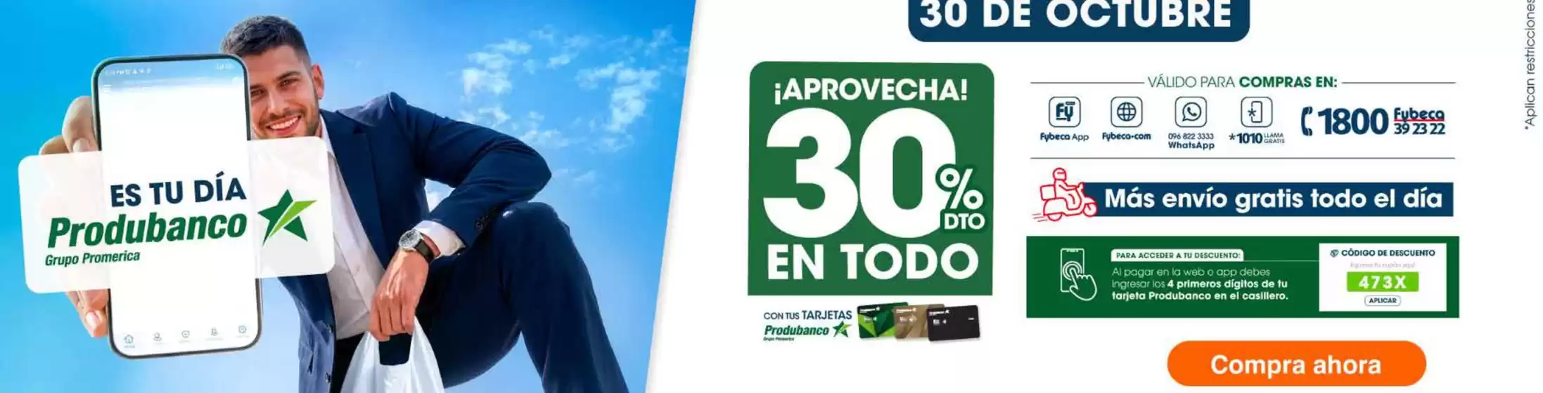 Catálogo Fybeca | Aprovecha 30%dto en todo | 2026-10-30T00:00:00.000Z - 2026-10-30T00:00:00.000Z