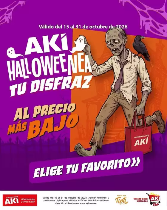 Catálogo Akí en Rumiñahui | Nuevas ofertas para descubrir | 2026-10-15T00:00:00.000Z - 2026-10-31T00:00:00.000Z