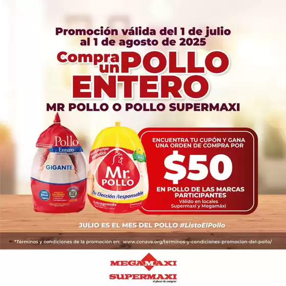 Compra un pollo entero 