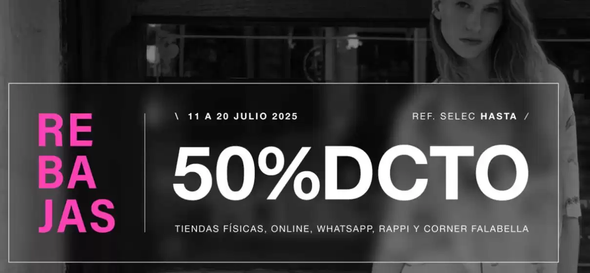 Rebajas 50%dcto