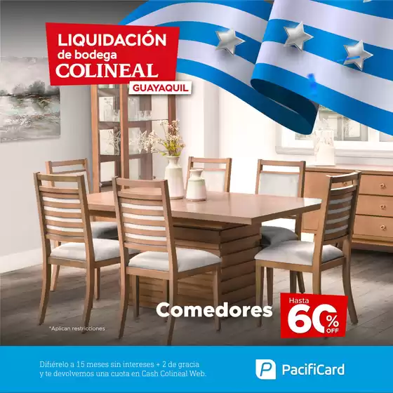 Comedores hasta 60%off