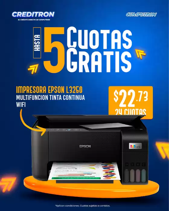 Catálogo Computron en Quito | Impresora epson  | 2025-07-29T00:00:00.000Z - 2025-07-31T00:00:00.000Z