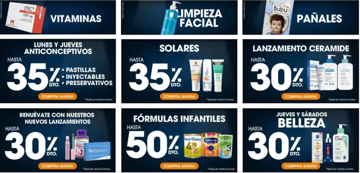 Catálogo Fybeca en Santo Domingo | Ofertas Fybeca  | 2025-07-30T00:00:00.000Z - 2025-07-31T00:00:00.000Z