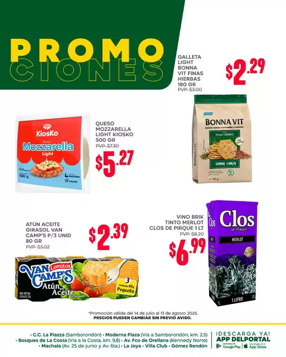 Catálogo Supermercados Delportal en Santo Domingo | Promociones  | 2025-07-30T00:00:00.000Z - 2025-08-13T00:00:00.000Z