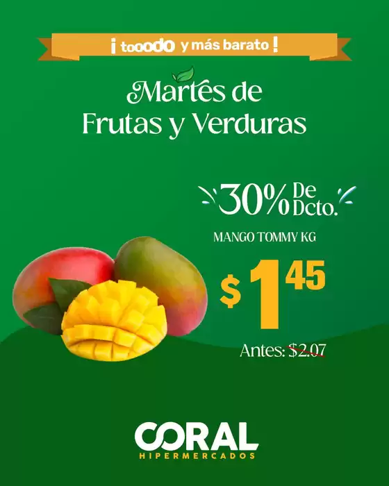 Catálogo Coral Hipermercados en Guayaquil | Ofertas de frutas | 2025-07-30T00:00:00.000Z - 2025-07-31T00:00:00.000Z